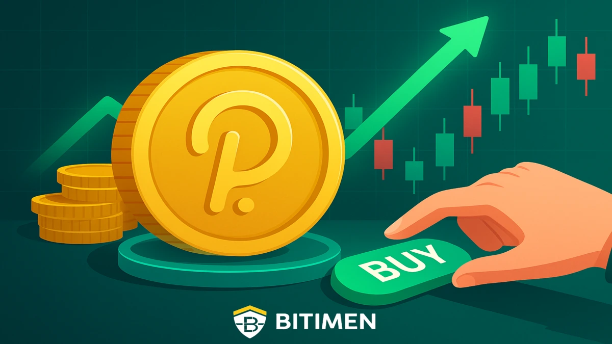 خرید پولکادات در صرافی بیت ایمن چگونه است؟