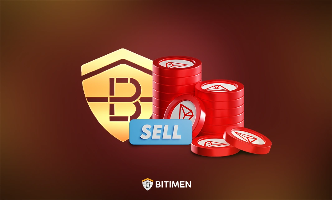 نحوه فروش و تبدیل ترون به تومان در بیت ایمن