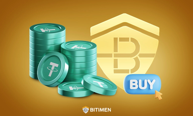 آموزش خرید تتر در صرافی بیت ایمن