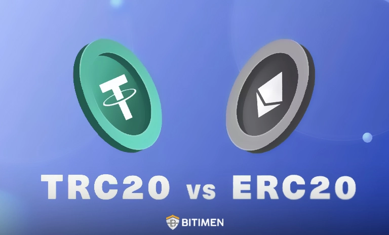 تفاوت خرید تتر TRC20 و ERC20 چیست؟